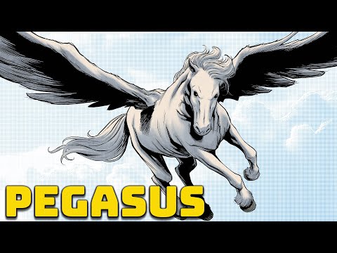 Pegasus - The Majestic Winged Horse of Greek Mythology