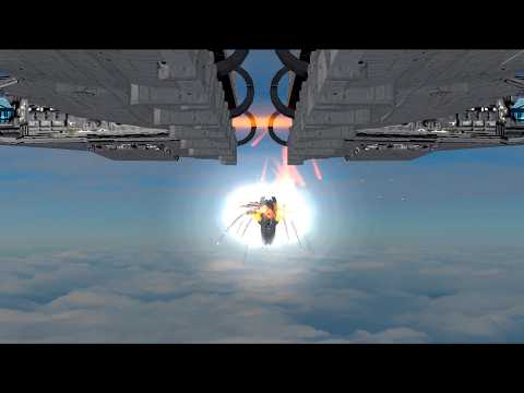 Onager-Class Star Destroyer vs Starhawk Mk II Battleship | Empire at War Remake AR