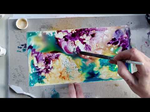 BRUSHO...an alternaive to alcohol ink?