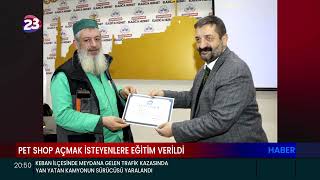 PET SHOP AÇMAK İSTEYENLERE EĞİTİM VERİLDİ