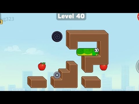 Snake Puzzle Slither to Eat level 40