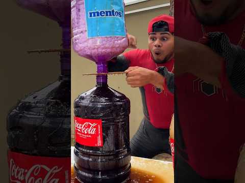 Coca cola VS mentos !