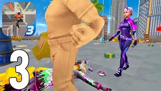 Spider Fighter 3 - Gameplay Walkthrough Part 3 - Hacker Girl (ios,Android)