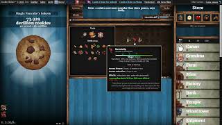 Cookie clicker Garden Nursetulip