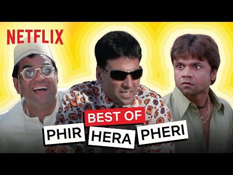 Non-Stop Comedy With Phir Hera Pheri | Akshay Kumar, Rajpal Yadav & Paresh Rawal | Netflix India