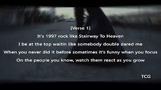 Bones - TakingOutTheTrash LYRICS! (Lyric Video)