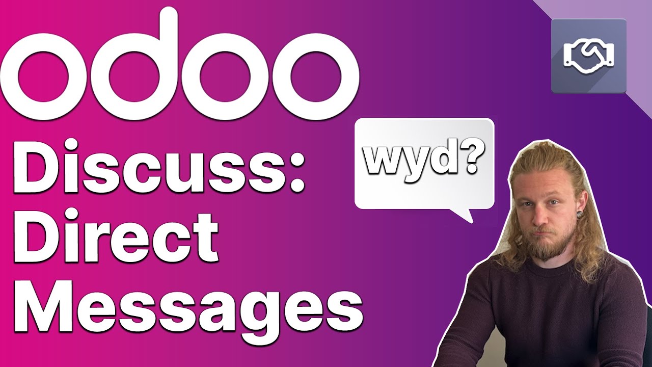 Odoo Discuss: Direct Messages & Voice/Video Calls | Getting started