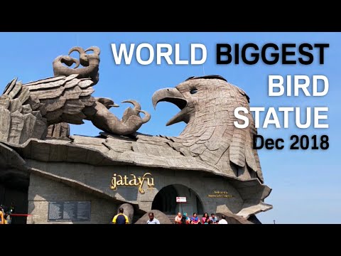 India's amazing Bird Sculpture | Jatayu Para | From Ramayan