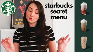 SIX DRINKS I created as a Starbucks barista that you can order today!! ~ Starbucks "Secret Menu" ~