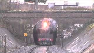 preview picture of video 'R707 climbs through the South Geelong Tunnel 2/6/13'