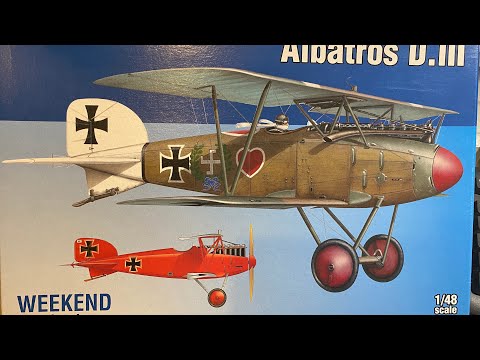 1/48 Eduard Albatros D.III Inbox Review