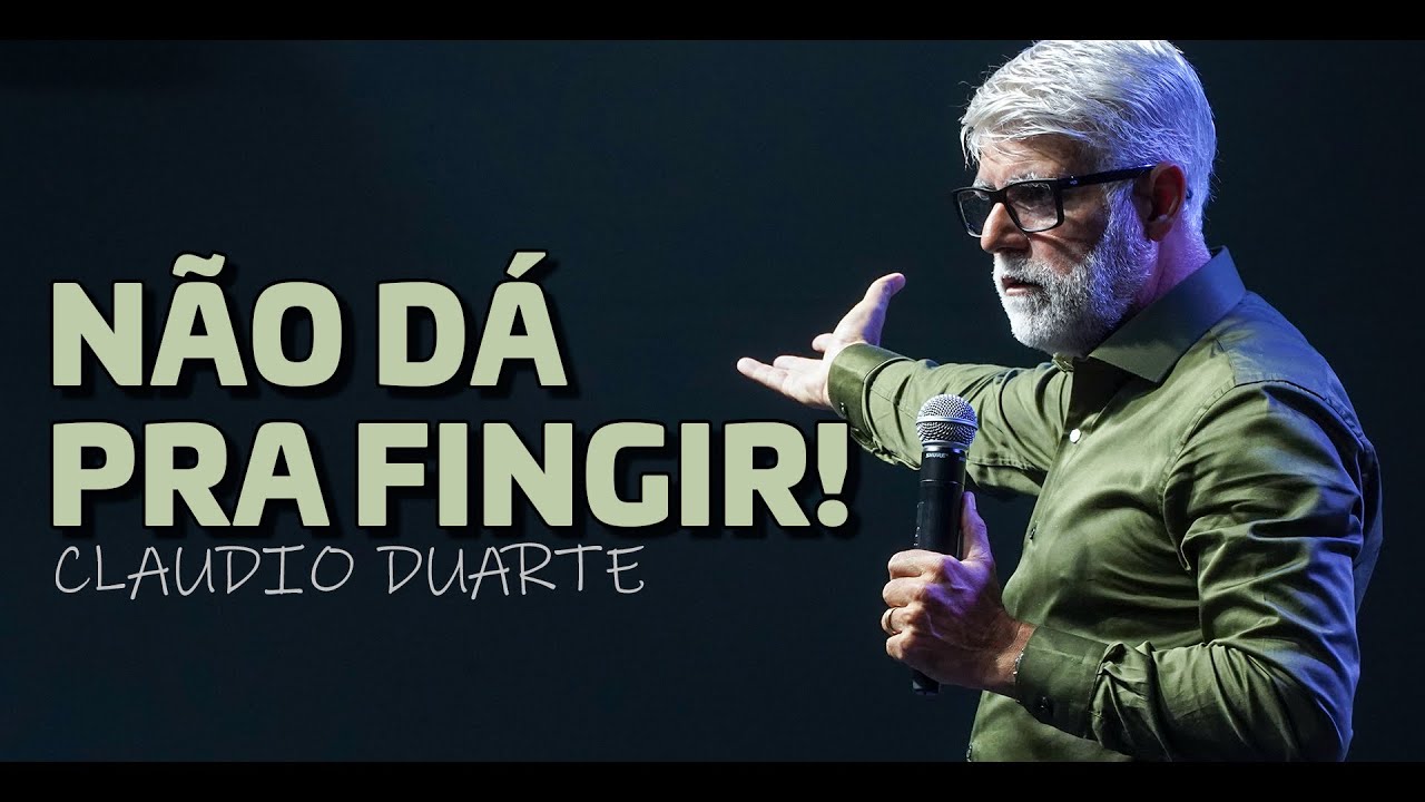Quando Deus faz, é impossível ficar calado - Claudio Duarte