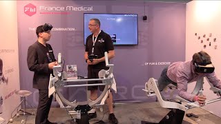Interview + demo footage / ICAROS Virtual Reality Fitness Experience