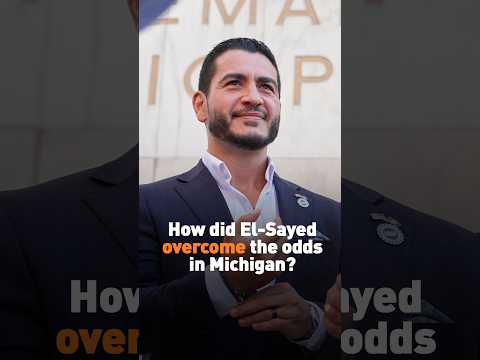 How did El-Sayed overcome the odds in Michigan?