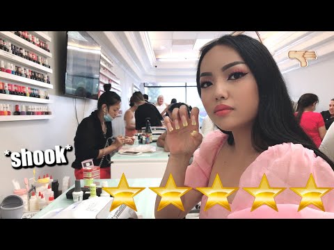 I WENT TO THE BEST REVIEWED NAIL SALON IN MY CITY !!! OMG