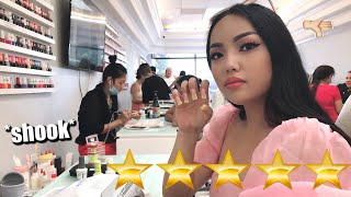 I WENT TO THE BEST REVIEWED NAIL SALON IN MY CITY !!! OMG