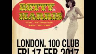 BETTY HARRIS live at London's 100 Club 17.02.2017