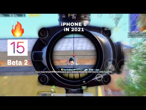 iOS 15 | PUBG MOBILE | iPHONE 8 iOS 15 Beta 2