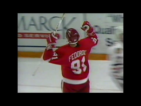 90/91 RS: Det @ Chi Highlights - 2/17/91