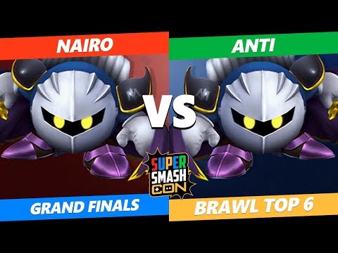 SSC 2019 SSBB - T1 Anti (Meta Knight) VS NRG Nairo (Meta Knight) Smash Brawl Grand Finals