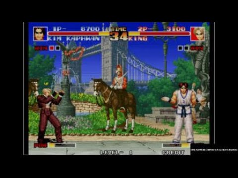 THE KING OF FIGHTERS '94 KOF Kim combo easy stun into DM confirm