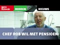 Chef Rob wil met pensioen: 'Ik leg me erbij neer dat ik nog even door moet' [RTV Utrecht]