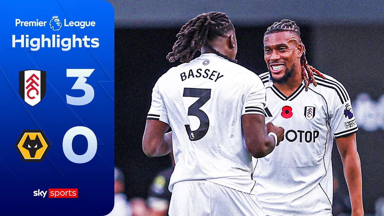 Cottagers inflict more misery on winless Wolves | Fulham 3-0 Wolves | Premier League Highlights