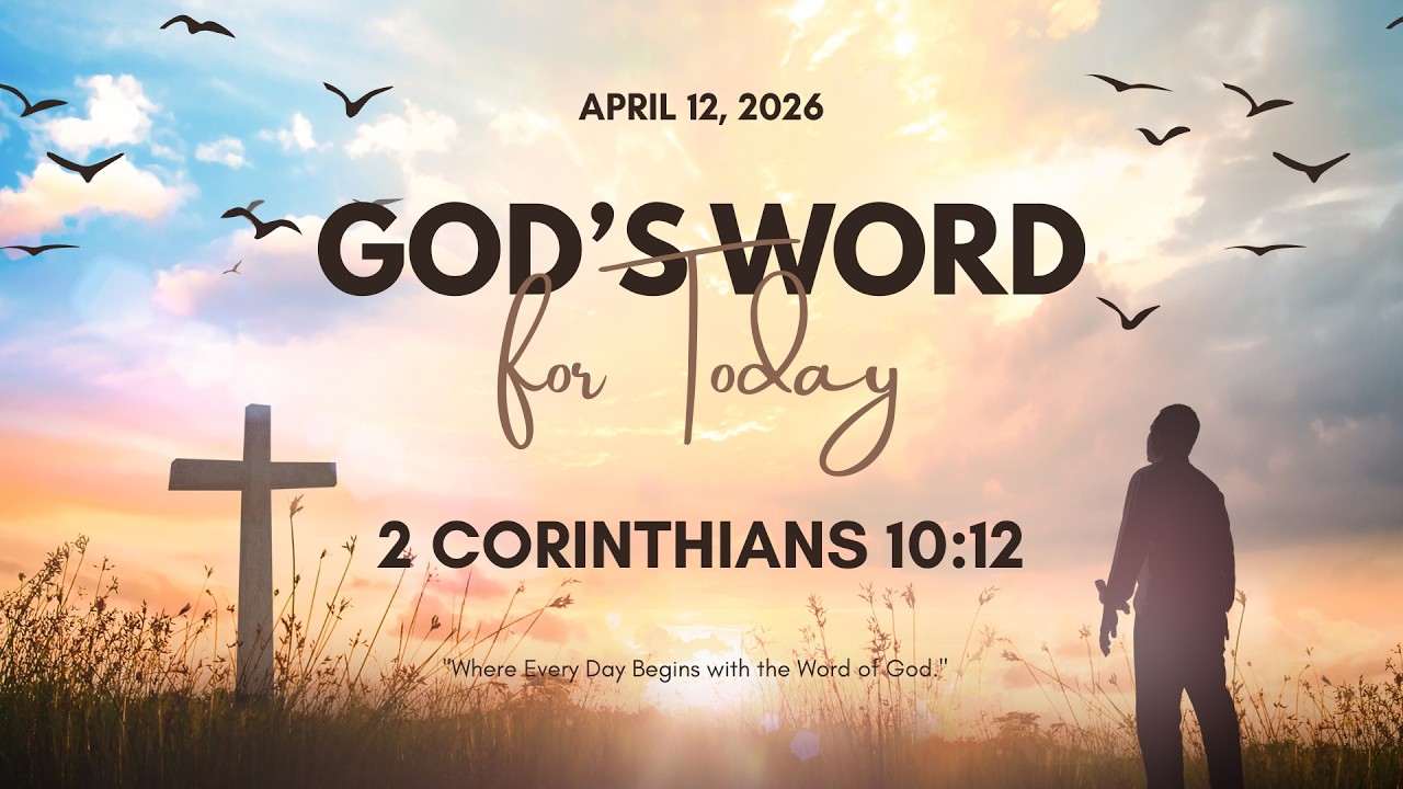 Verse of the Day | 2 Corinthians 10:12 [April 12, 2026]