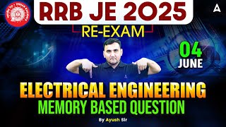RRB JE 2025 Re-Exam | Electrical Engineering | Memory Based Questions | Crack SSC JE | By Aayush Sir