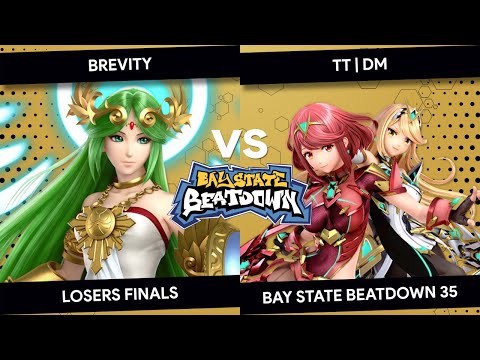 Bay State Beatdown 35 - DM (Pyra/Mythra, Steve) vs Brevity (Palutena) - Losers finals