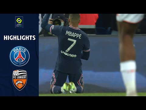 PARIS SAINT-GERMAIN - FC LORIENT (5 - 1) - Highlights - (PSG - FCL) / 2021-2022