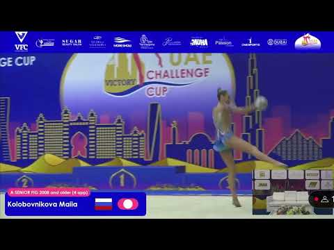 Maya Kolobovnikova ball UAE Victory Challenge Cup 2024 31.65 (RUS)