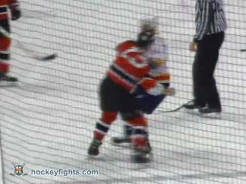Steve Montador vs Cam Janssen