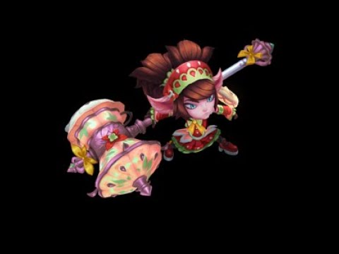 Cafe Cuties Poppy (Ruby) Chroma - League of Legends 2023