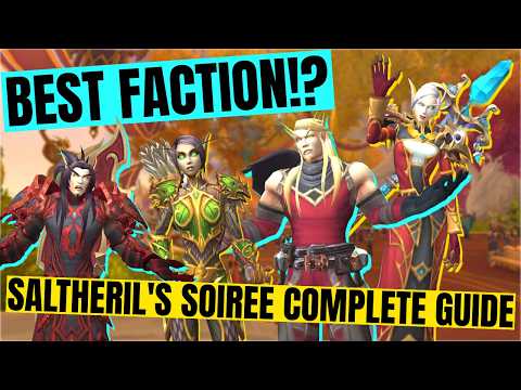 New video! Stop Guessing! How to Choose a Faction for Saltheril's Soiree (WoW Midnight)