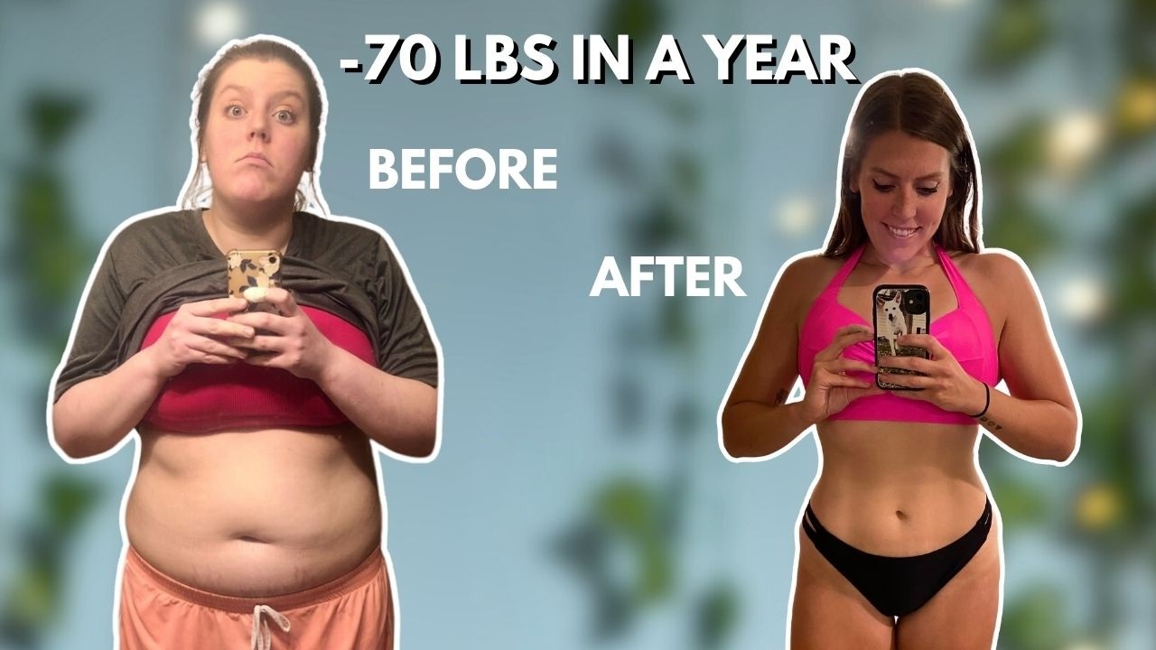 How I Lost 70 lbs Naturally in a Year | Weight Loss Transformation Story | Before & After Pictures