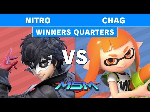 MSM 207 - Nitro (Joker) Vs Chag (Inkling) Winners Quarters - Smash Ultimate