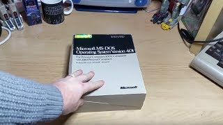 Unboxing Original Microsoft Dos 4.01 With 5.25 Inch Disks!