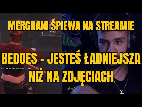 MERGHANI ŚPIEWA I GRA NA GITARZE || BEDOES - JESTEŚ ŁADNIEJSZA NIŻ NA ZDJĘCIACH