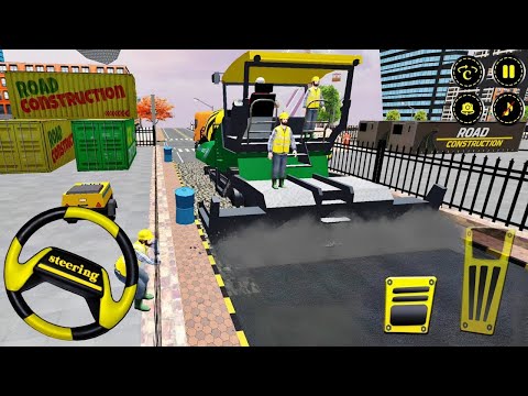Modern City Construction Games | City Road Construction Driving Simulator 3D