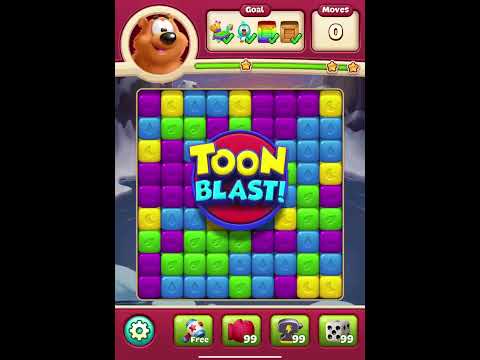 TOON BLAST Levels 3615 - 3620 [No Boosters]