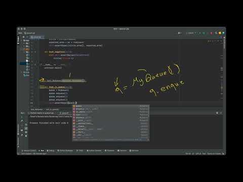 Oop Python Class 16part 3 Exploring Python Queue Class In Depth Unit Testing Assert Statements