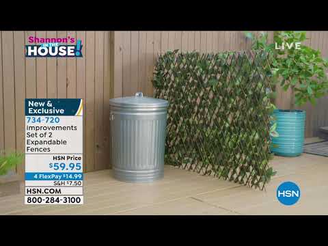 Improvements Set of 2 Expandable Fences