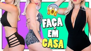 FAÇA SEUS BIQUINIS SEM GASTAR MUITO #01 | Amanda Domenico