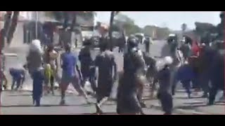 Bellville South Rioting 2018-02-28 Wednesday - Caution Very Violent!