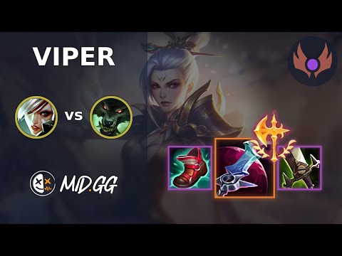 MID.GG: [ Viper ] Riven TOP vs Warwick | NA MASTER | LOL Season 2024