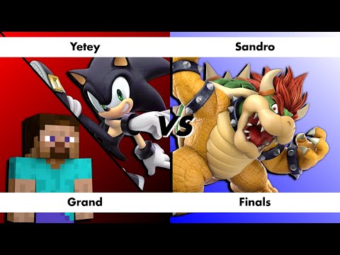 Smash @ Respawn #204 Grand Finals - Yetey (Sonic, Steve) vs. Sandro (Bowser)