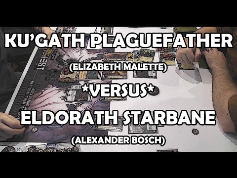 Ku'gath Plaguefather versus Eldorath Starbane - Warhammer 40,000: Conquest