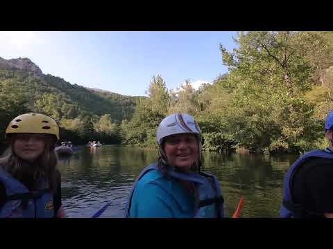 CHORVATSKO-RAFTY CETINA 18.8.2021, (dovolená v kempu Dole Živogošče s CK A21, Světlana Čiberová)