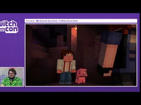 Nintendo Master - Minecraft Story Mode : gameplay footage